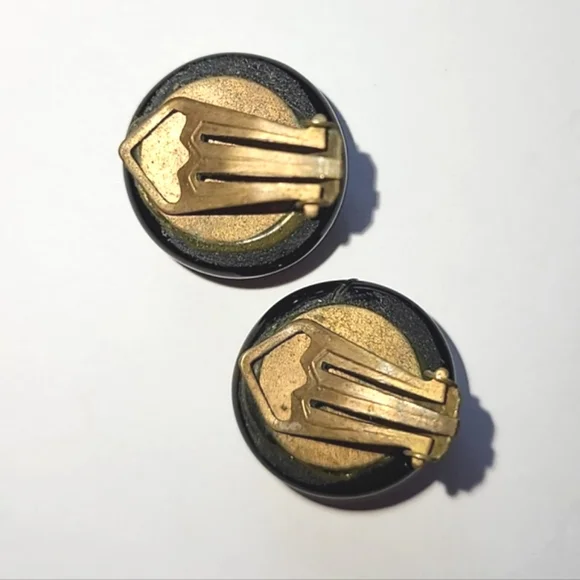 MURANO GLASS MILLIFIORE COLORFUL CLIP EARRINGS - Picture 4 of 6